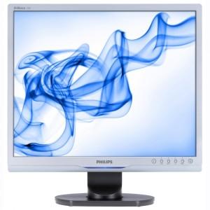 Monitor LCD Philips 19 inch, Wide, DVI, Argintiu, 190S9FS