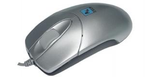 Mouse A4Tech BW-27, 3D Optical Mouse / U-Type Big Wheel USB (Silver), BW-27-UP