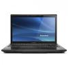 Laptop Lenovo IdeaPad G560 cu procesor Intel  CoreTM i3-380M 2.53GHz, 4GB, 500GB, nVidia GeForce 310M 1GB, FreeDOS, Black 59-059628
