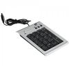 Tastatura numerica Serioux SRXKP-K22, USB, argintiu-negru