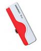 Memorie stick KINGMAX PD-33, Flash 8GB, retractable USB connector, USB 2.0, White-Red, KM-PD33/8G