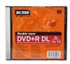 Dvd+r 8.5gb 8x acme dual layer,