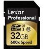Card memorie Lexar Professional SDHC, 32GB, CLS10, LSD32GCTBEU600;LSD32GCRBEU600