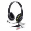 Casti genius hs-400a, headband headset (green),
