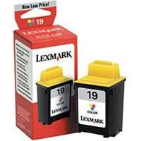 Lexmark ink 19 / 15M2619E Moderate Use Color Print Cartridge - 015M2619E, 015M2619E
