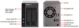 NAS QNAP TS-219P+ Turbo NAS