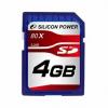 Card memorie silicon power sd 4gb,