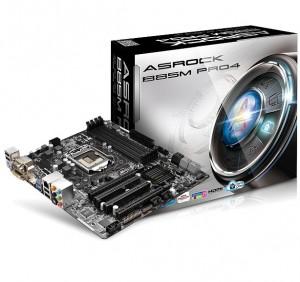 Placa de baza ASRock, B85, Socket 1150, DualDDR3-1600, SATA3, mATX, B85M Pro4