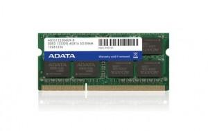 Memorie Laptop Sodimm Adata, Ddr3/1333, 2048MB, Ad3S1333C2G9-B