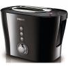 Prajitor de paine Philips HD2630/20, 1000 W, 2 felii, negru