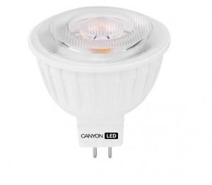 Bec CANYON, LED lamp, MR shape, GU5.3, 7.5W, 12V, 38 grade, 540 lm, 2700K, MRGU5.3/7W12VW38