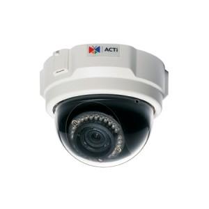 Camera dome ACTI H.264/ MJPEG/ MPEG-4 1.3 Megapixel Indoor Day and Night IR IP PoE 3 inch, TCM-3511