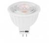 Bec CANYON, LED lamp, MR shape, GU5.3, 4.8W, 12V, 60 grade, 300 lm, 2700K, MRGU5.3/5W12VW60