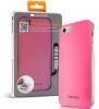 Husa CANYON iPhone5 IML cu stylus pen si protectie ecran, Pink, CNA-I5C03P