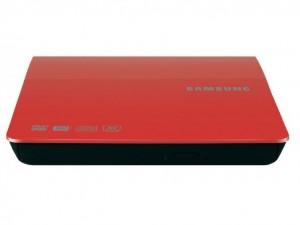 Unitate optica Samsung SE-208DB/TSRS, DVD-RW externa, slim, USB 2.0, rosie, SE-208DB/TSRS