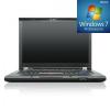 Laptop Lenovo ThinkPad T410 cu procesor Intel CoreTM i5-580M 2.66GHz 2GB, 500GB nVidia NVS Quadro 3100M 512MB Microsoft Windows 7 Professional     NT7ATRI