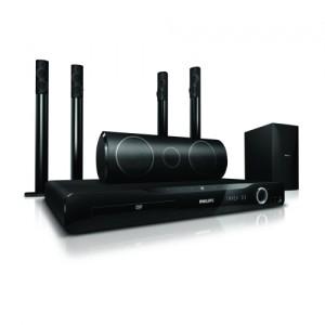 Sistem DVD Home Theater cu boxe 3D Angled Philips HTS5550/12