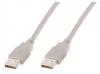 Cablu USB 2.0 KeyOffice 1.80m silver, USB2-1.8S