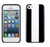 Husa Telefon Iphone 5 I Case Mx Pro Black + White Stripe , Icmapip5Dw