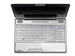 Laptop Toshiba Satellite L500-1GG, Silver,PSLS0E-02V01VR3