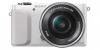 Camera foto Sony NEX-3N White + obiectiv SEL 16-50mm, rezolutie 16.1 MP NEX3NLW.CE