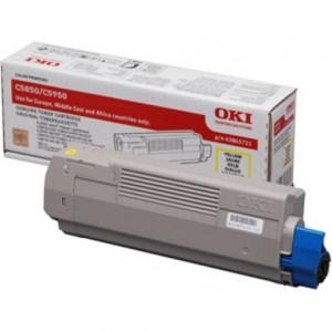 Toner OKI  43865721 Galben