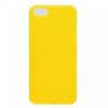 Capac protectie spate STK IP5COVYEL/PP3 pentru iPhone 5, rigid, Galben