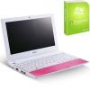 Netbook Acer Aspire One Happy Pink Atom N450 250GB 1024MB 3 celule