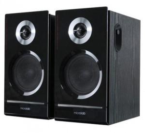 Multimedia - Speaker MICROLAB SOLO 15 (Stereo, 80W, 40Hz-20kHz, RoHS, Black/Silv, SOLO15-3164