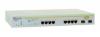 Switch Allied Telesis AT-GS950/8POE Fanless WebSmart Switch with 8 x 10/100/1000T, 4 POE capable, and 2 combo SFP uplink ports