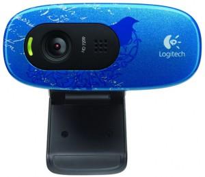 Webcam Logitech C270 HD Indigo scroll, 960-000806