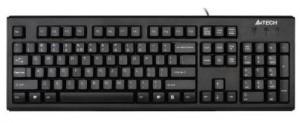 Tastatura A4Tech KB-5A, Water-proof USB Keyboard (Black) (US layout), KB-5A-USB