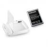 Extra Battery Kit Samsung Galaxy Note II N7100 ( Dock charger + acumulator 3100 mAh), EB-H1J9VNEGSTD