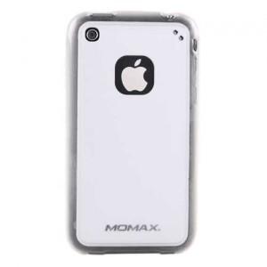 Husa Momax I Case Pro pentru iPhone 3G, 3GS, White, ICPIP3GWW1