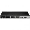 NET Switch xStack 24-port 10/100 Layer 2+ Managed Switch, 2 Gigabit+2 Combo DES-3528