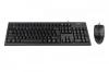 WIRED KIT tastatura+mouse A4TECH, PS2, black, KR-8520D-PS2