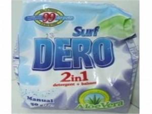 Detergent de rufe manual DERO SURF 2IN1 ALOE VERA 450G