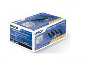 Toner ECONOMY Pack Epson CMY 1500 pag C900, S051110