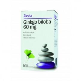 Ginkgo biloba 60mg (100 Comprimate) Alevia