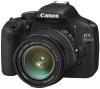 Canon eos 550 d kit + obiectiv ef-s 18-55 mm is es/p + cadou: sd card