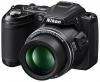 Nikon CoolPix L 120 Negru + CADOU: SD Card Kingmax 2GB