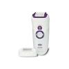 Epilator Braun SE 7180, 40 pensete, 2 viteze, Alb/Mov