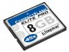 Compact Flash Card Kingston 8 GB Elite Pro 133x CF/8GB-S2