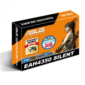 Placa Video Asus HD4350 Silent 512 MB EAH4350 SILENT/DI/512MD2(LP)