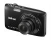 Nikon coolpix s3100 negru + cadou: sd card kingmax