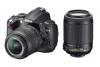 Nikon d 5000 kit + 18-55 mm vr + 55-200 mm vr + cadou: sd card