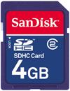 Sd Card 4gb Sandisk Sdhc Sdsdb-4096