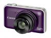 Canon powershot sx 220 hs purpuriu + cadou: sd