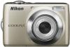 Nikon coolpix l 21 argintiu + husa + card de memorie