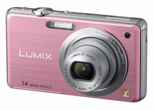 Panasonic Lumix DMC-FS 11 Roz + CADOU: SD Card Kingmax 2GB